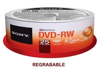 DISCO COMP, SONY, DVD-RW (PACK X 25)