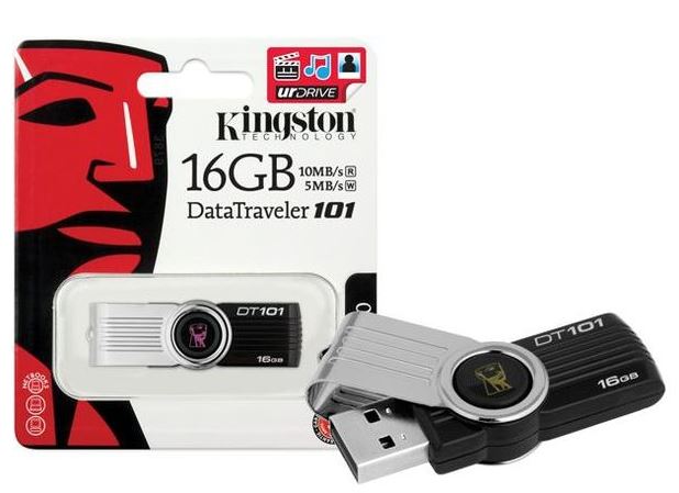 MEMORIA, KINGSTON, USB 16GB DT101 GCO