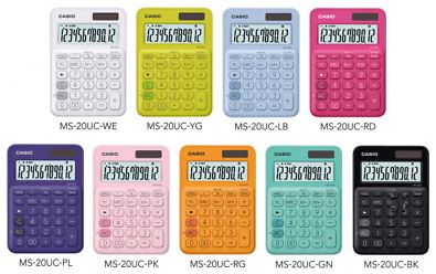 CALCULADORA, CASIO, MS-20UC