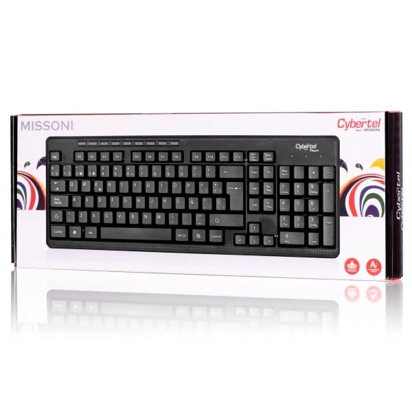 TECLADO, CYBERTEL, MISSONI CYB K203 MULTIMEDIA ERASURE