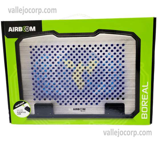 COOLER, AIRBOOM, BOREAL+ AB 18+ LED ALUMINIO 2 PUERT. 2 VENT