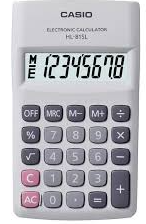 CALCULADORA, CASIO, HL-815 BLANCO