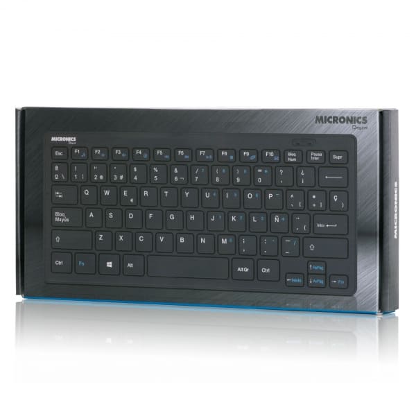 TECLADO, MICRONICS, PASCAL+ SLIM K500 MULTIMEDIA