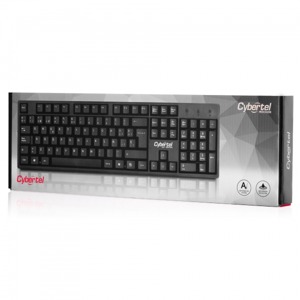 TECLADO, CYBERTEL, ROCKER+ CYB K100+