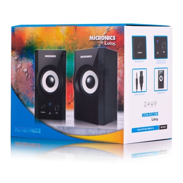 PARLANTE, MICRONICS, LOTUS MIC S321 RMS 8W