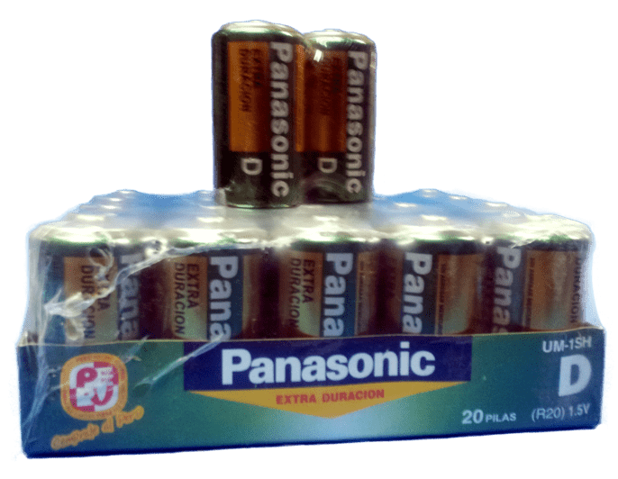 PILA CARBON, PANASONIC, UM-1SH (GRANDE) D