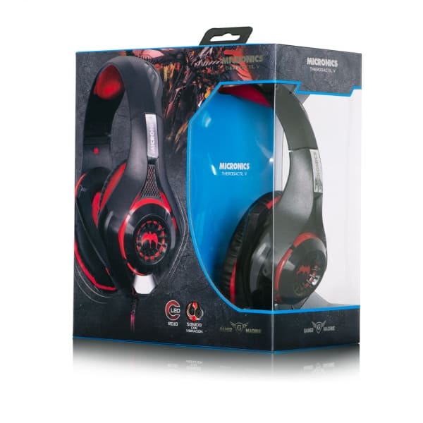 AUDIFONO, MICRONICS, THERODACTIL HG800V GAMER VIBRADOR