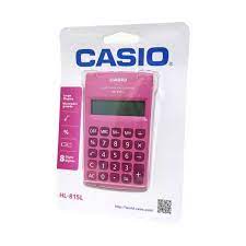 CALCULADORA, CASIO, HL-815 PINK