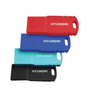 MEMORIA, HYUNDAI, USB 16GB COLORES AZU/NEG/ROJ/ROS