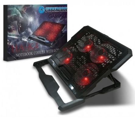 COOLER, CYBERCOOL, HA-K4 GAMING 2 PUERT. 4 VENT.