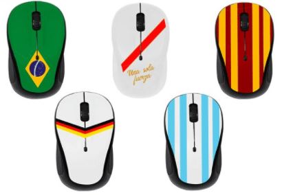 MOUSE, IBLUE, MUNDIALISTA MO253 PERU/ESPA/BRAS/ARGEN/ALEMAN