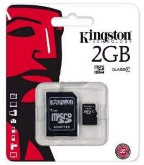 MEMORIA, KINGSTON, MICRO SD 2GB GCO