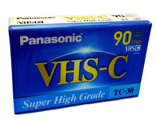 CINTA DE VIDEO, PANASONIC, VHS-C TC-30