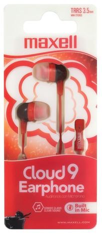 AUDIFONO, MAXELL, EB-CLOUD9 C/MIC VER/ROS/AZU/ROJ/NEGR