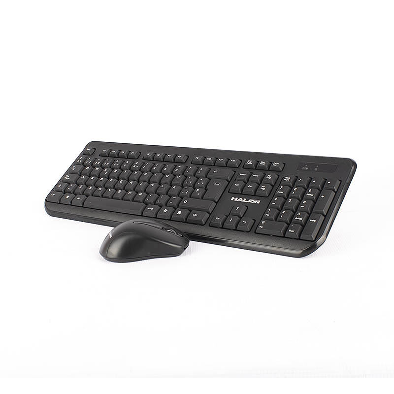 TECLADO, HALION, KIT HA-K206W + MOUSE  WIFI