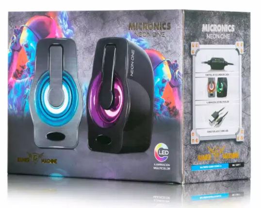 PARLANTE, MICRONICS, NEON ONE S307 GAMER