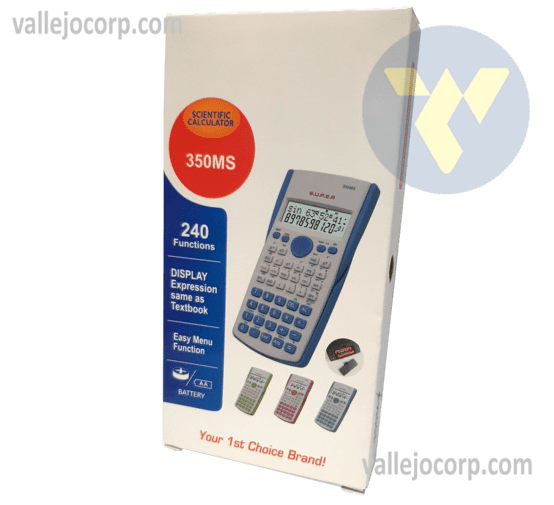 CALCULADORA, S/M, 350MS COLORES