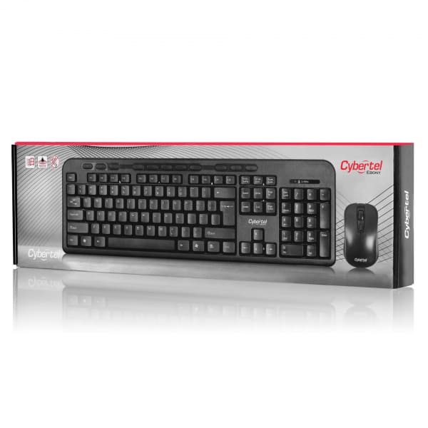 TECLADO, ENKORE, KIT EBONY CYB T800 + MOUSE WIFI