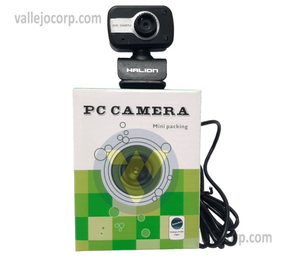 CAMARA WEB, HALION, PC CAMERA HA-W270 HD1080P WIN10 C/MIC
