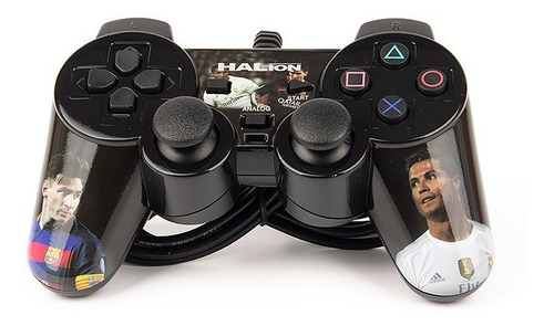 GAMEPAD, HALION, FUTBOL HA-2009 USB/VIBR