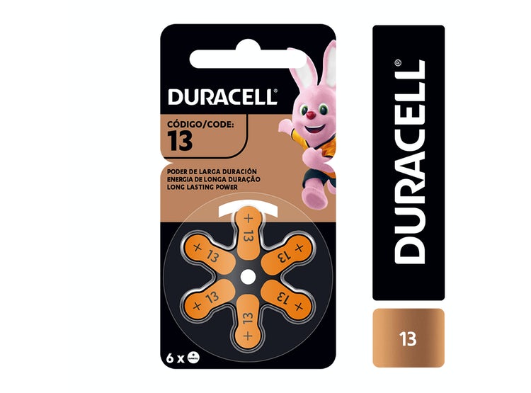 PILA ZINC, DURACELL, 13 PR13 HEARING
