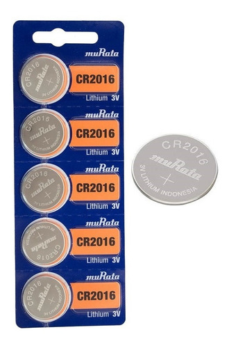 PILA LITHIUM, MURATA, CR2016
