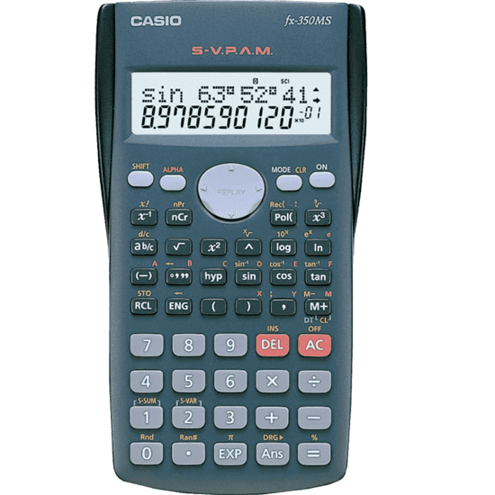 CALCULADORA, CASIO, FX-350MS