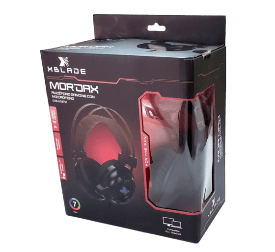 AUDIFONO, XBLADE, MORDAX GAMER ILUNINADO