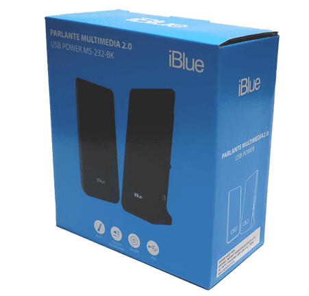 PARLANTE, IBLUE,  MS-232 MULTIMEDIA