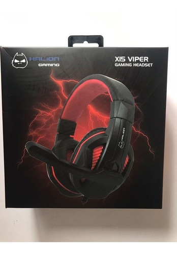 AUDIFONO, HALION, VIPER X15 ROJO