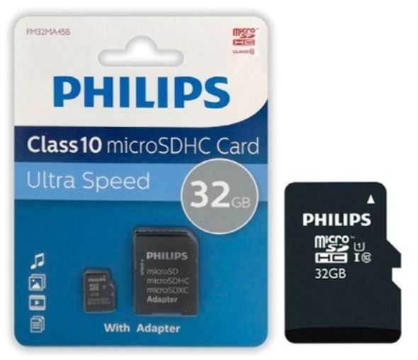 MEMORIA, PHILIPS, MICRO SD 32GB