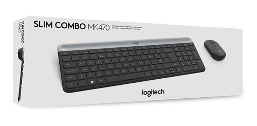TECLADO, LOGITECH, KIT MK470 WIFI