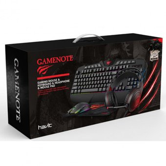 TECLADO, GAMENOTE, COMBO KB501CM 4 EN 1
