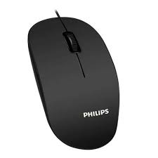 MOUSE, PHILIPS, M334 NEGRO