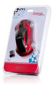 MOUSE, CYBERTEL, CARRERA M301 WIFI ROJO