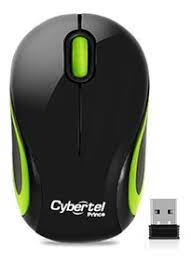 MOUSE, CYBERTEL, PRINCE M300 WIFI VERDE