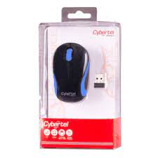 MOUSE, CYBERTEL, PRINCE M300 WIFI NEGRO/AZUL