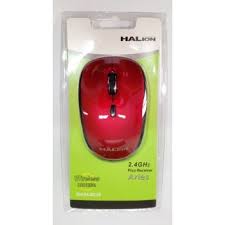 MOUSE, HALION, ARIES HA-M2125 WIFI ROJO