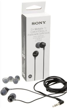 AUDIFONO, SONY, MDR-EX15LP CAJA NEGRO
