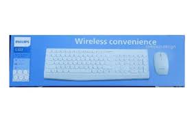 TECLADO, PHILIPS, KIT C323 BLANCO
