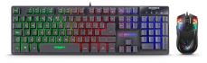 TECLADO, MICRONICS, KIT NEON GAMER GT1000 RAINBOW