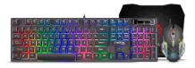 TECLADO, CYBERTEL, KIT XTREME GAMER GT1800 RAINBOW