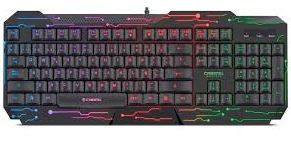 TECLADO, CYBERTEL, ELEKTRON K508 GAMER RAINBOW