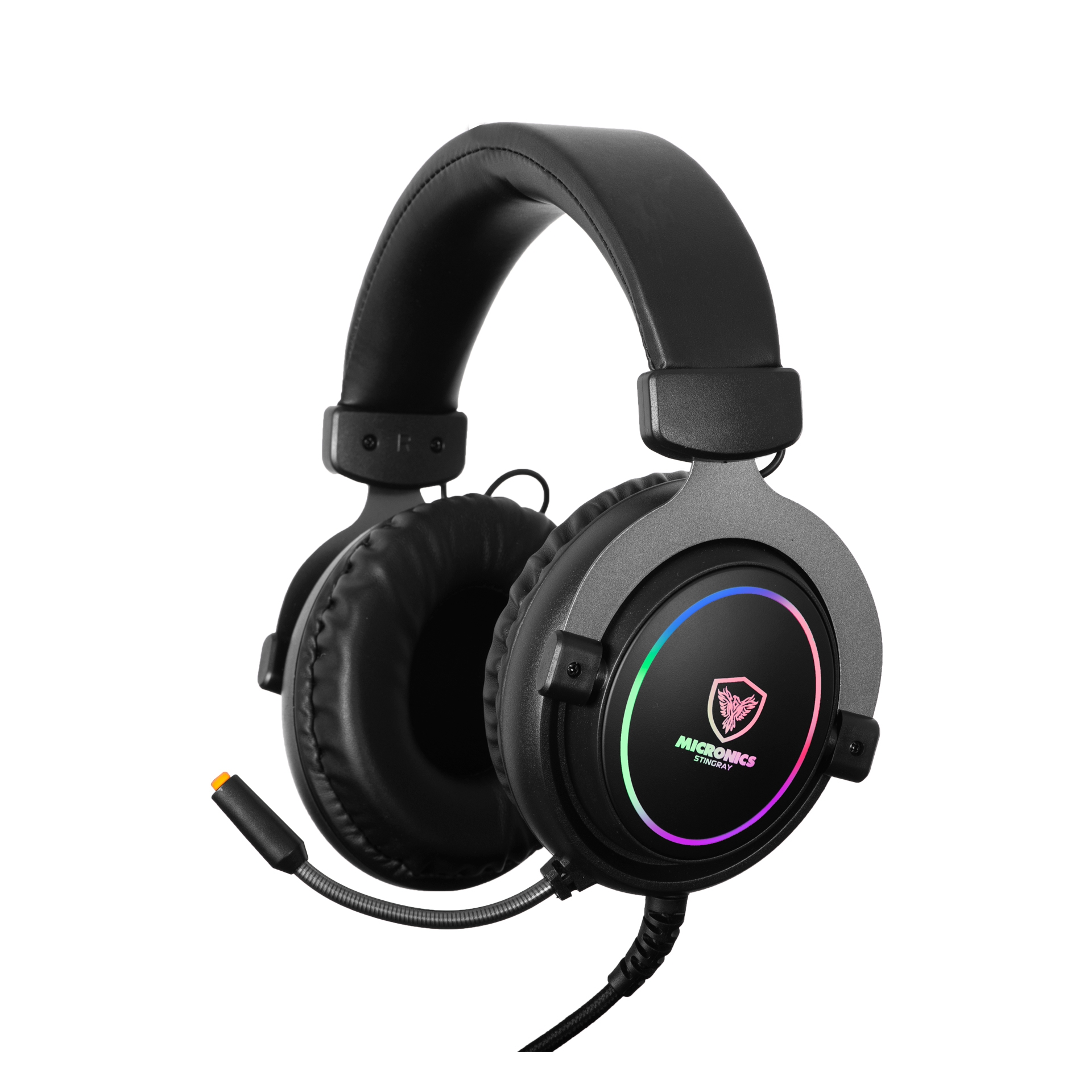 AUDIFONO, MICRONICS, STINGRAY HG821 7.1 GAMER RGB