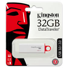 MEMORIA, KINGSTON,USB 32GB DTG4 GCO.