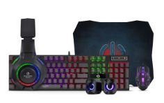 TECLADO, ENKORE, KIT BRAVIO5 G1000-5 GAMER
