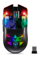 MOUSE, MICRONICS, NEON 3 GM809-3M BT WIFI RECARG. 7B GAMER