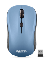 MOUSE, CYBERTEL, NEWTON 2 M319-2M BT-WIFI LIGHT BLUE