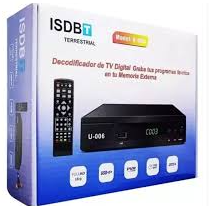 DECODIFICADOR, S/M, TV DIGITAL U-006 AZUL