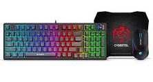 TECLADO, CYBERTEL, KIT STRIKER GT18022B MECANICO GAMER